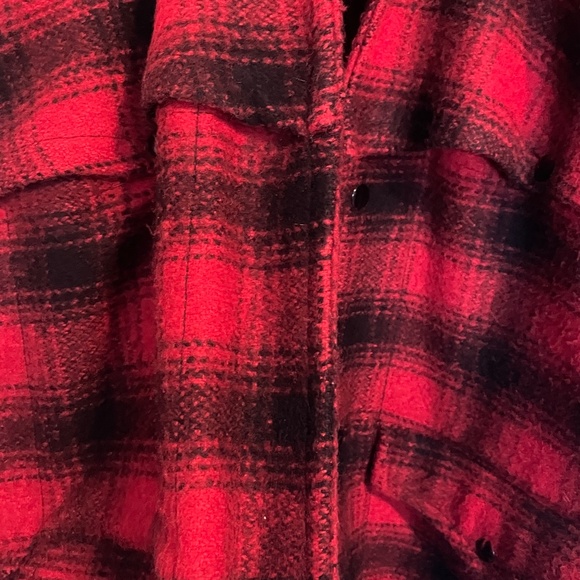 Aero Sportswear Vintage Buffalo Plaid Mackinaw Jacket - M- L (like FILSON) - Picture 13 of 15
